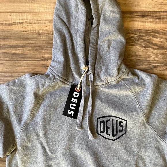 NWT - Deus Ex Machina Venice Address Hoodie Grey XS - Picture 4 of 12